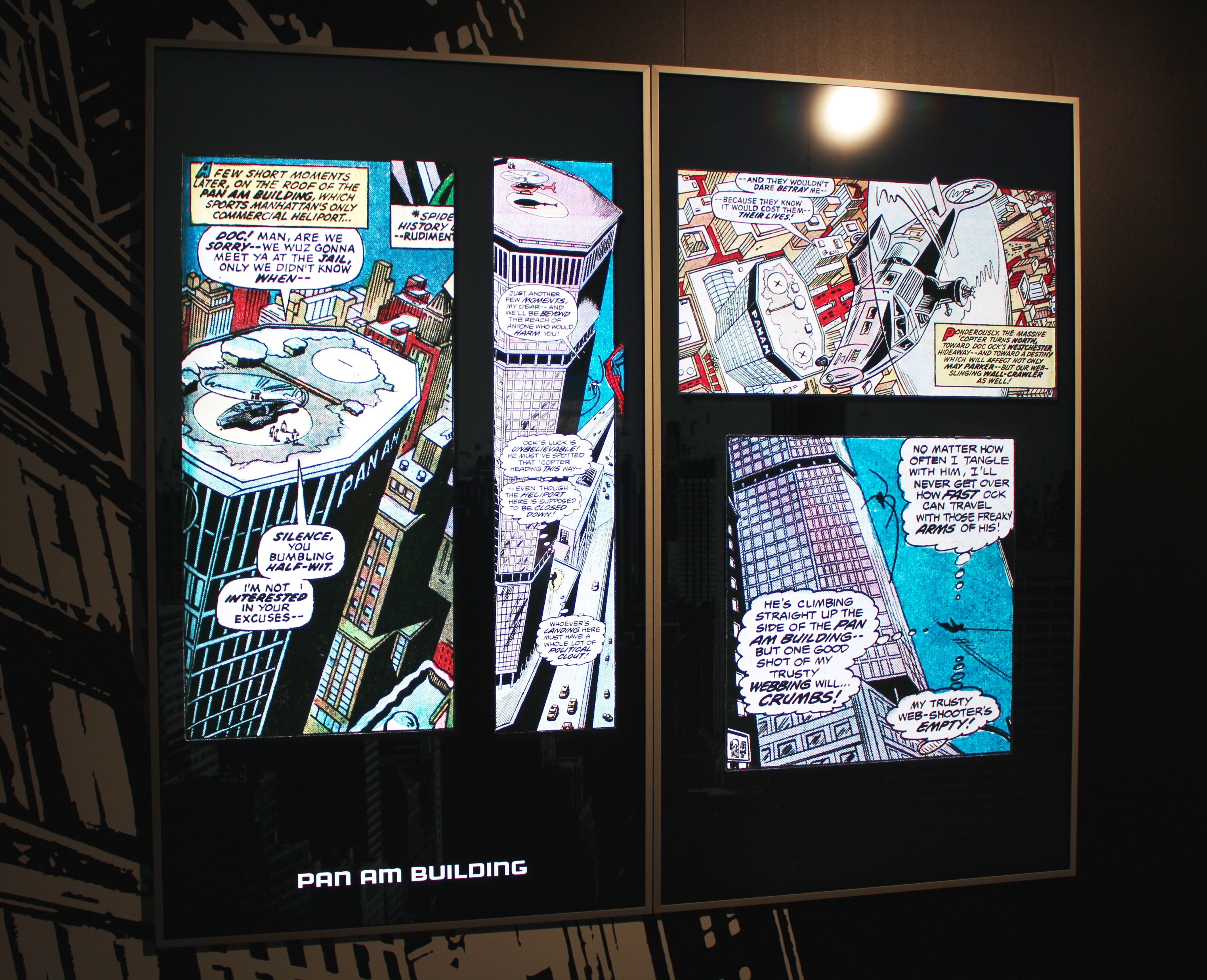 Spider-Man-SDCC-New-York-Installation-Ross-Andru-Pan-Am-Building