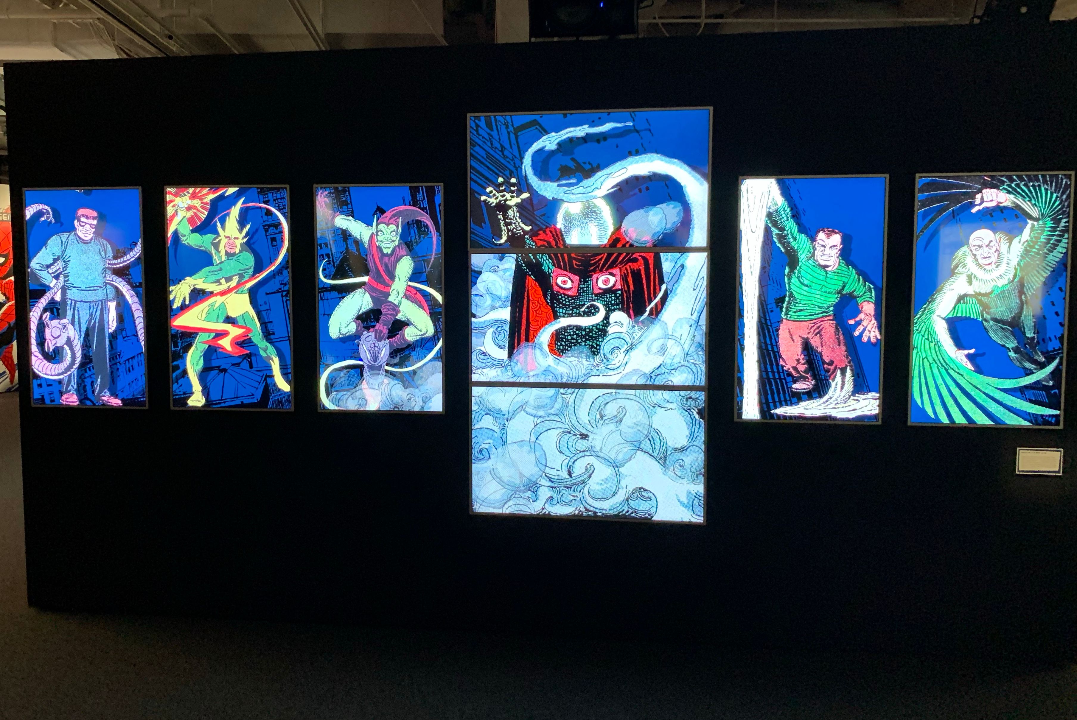 Spider-Man-Villains-Mural-SDCC-2022-Museum