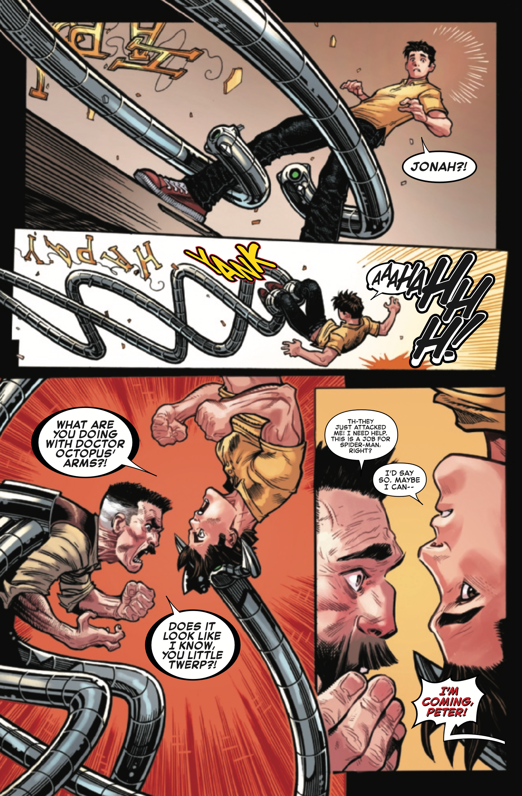 Spider-Man and J Jonah Jameson