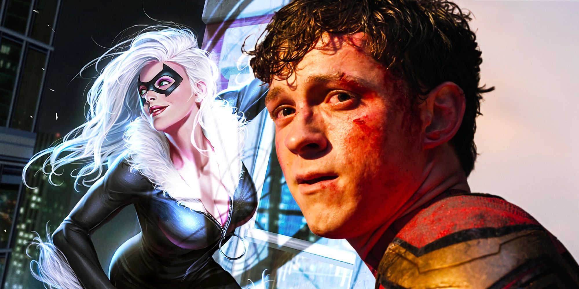 Spiderman 4 tom holland black cat felicia hardy