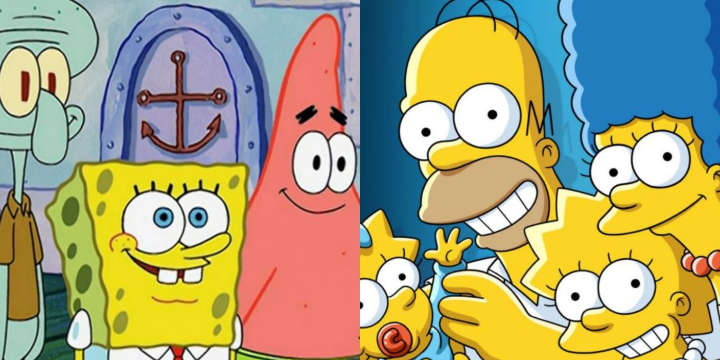 Spongebob and Simpsons feature image