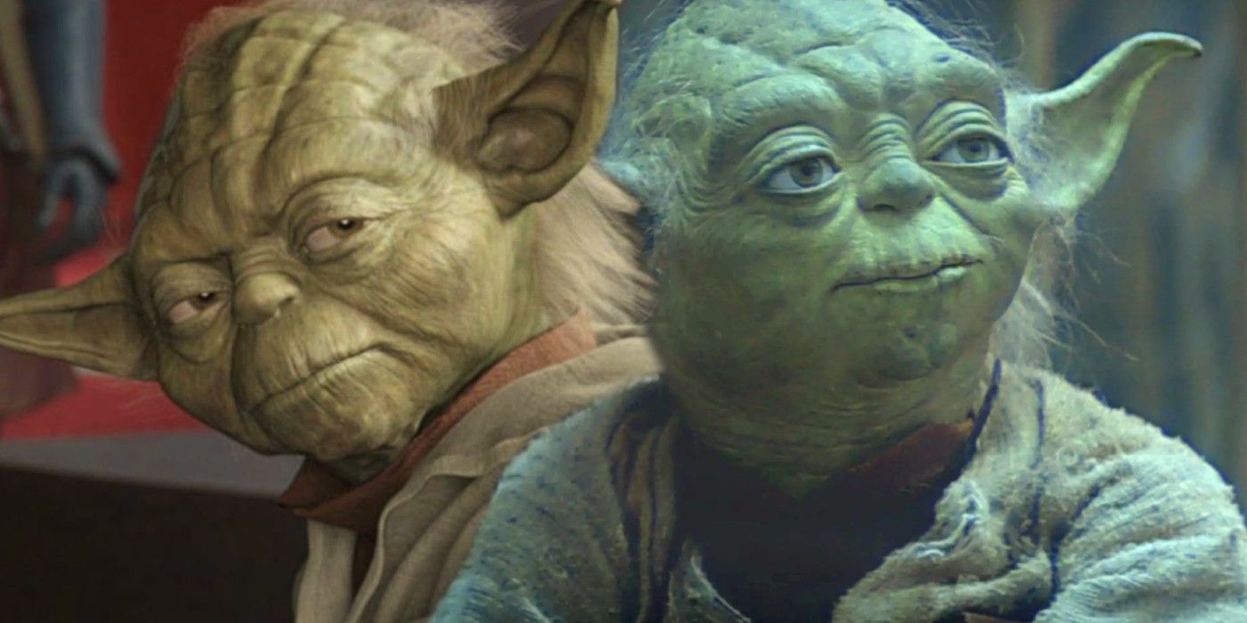Star Wars Yoda Puppet and CGI