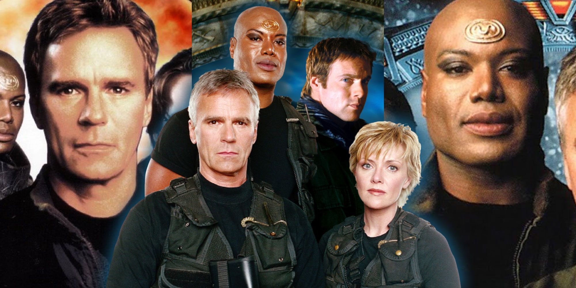 The crew of Stargate SG-1