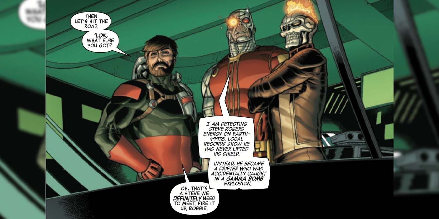 Steve Rogers Captain America Hulk