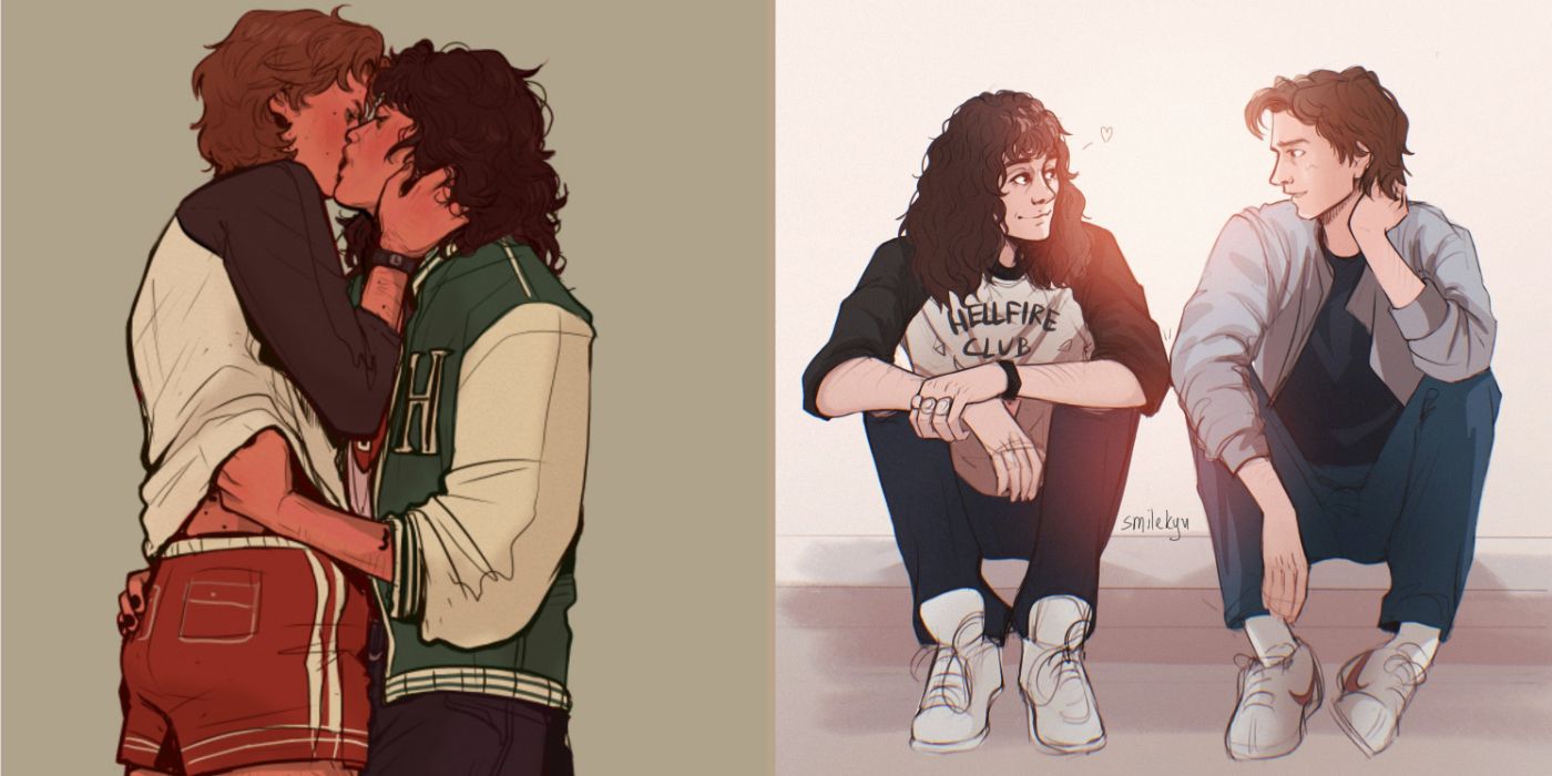 Stranger Things: 10 Best Steve and Eddie Fan Arts