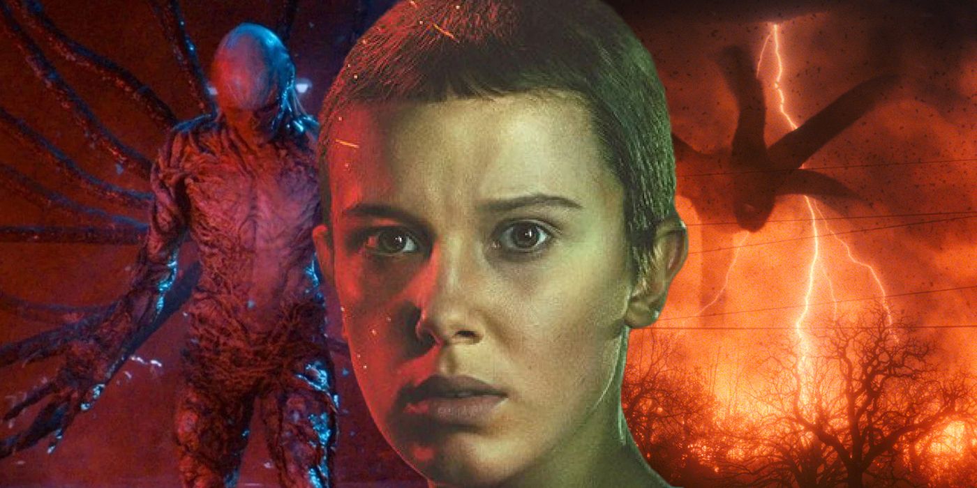 Stranger Things Eleven Poster Vecna and Mind-Flayer