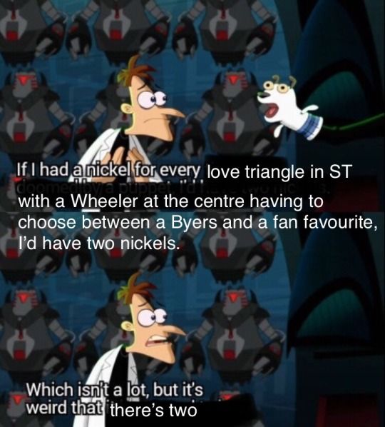 Stranger Things Meme with Phineas and Ferb Image