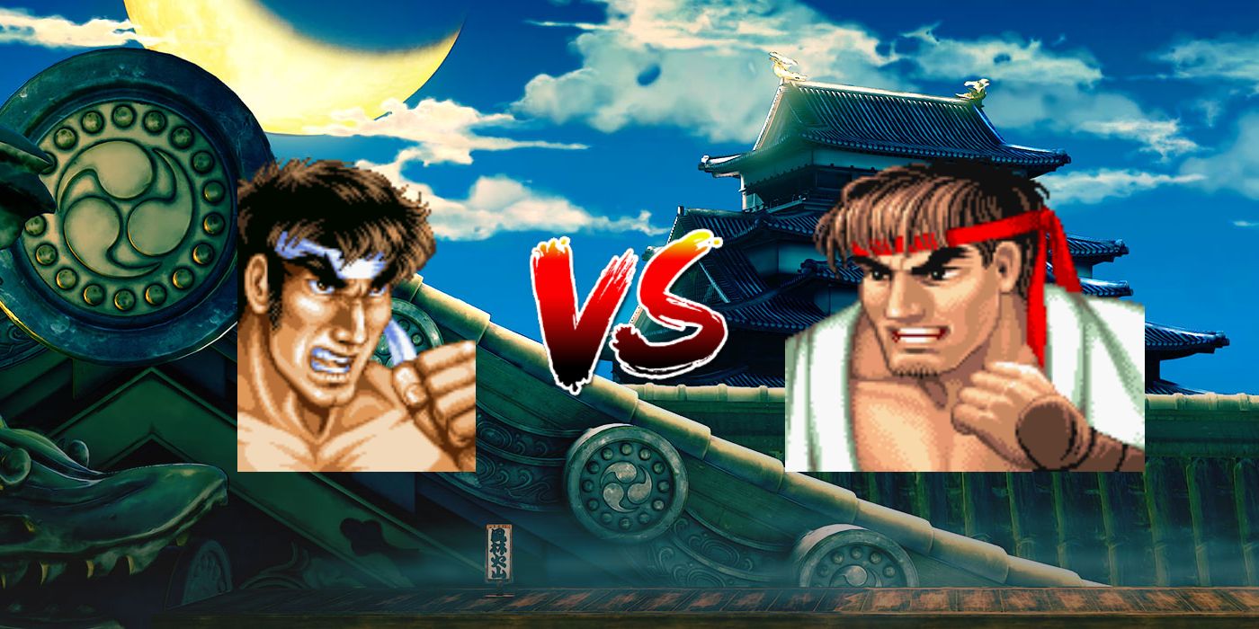 Street Fighter II doesn't have many fights on actual streets