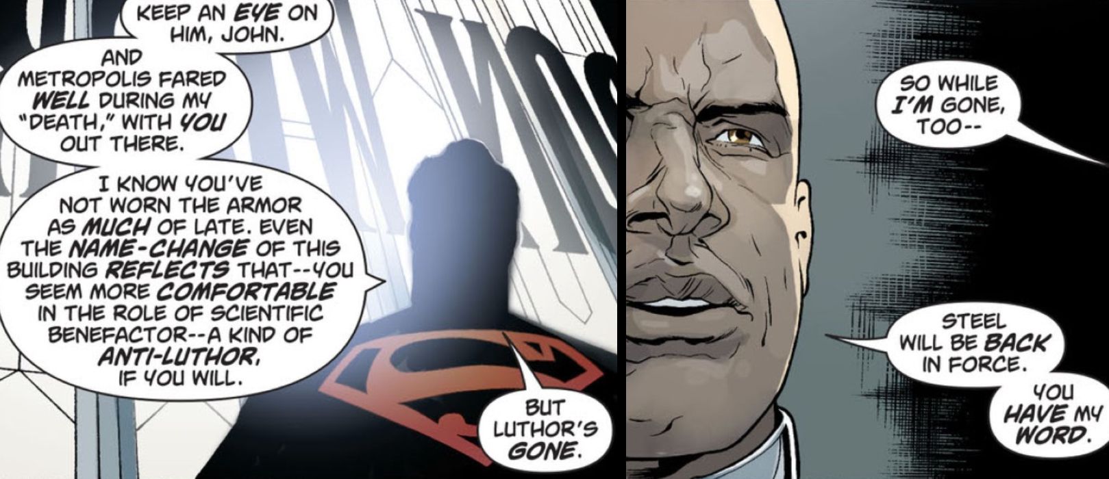 Even Superman Admits His Nemesis Should Belong to Another Hero