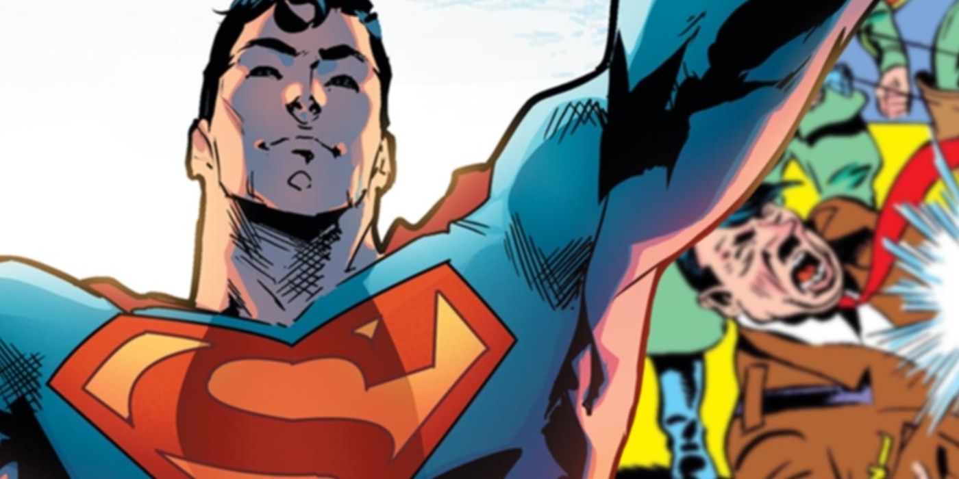 Superman punch hitler captain america