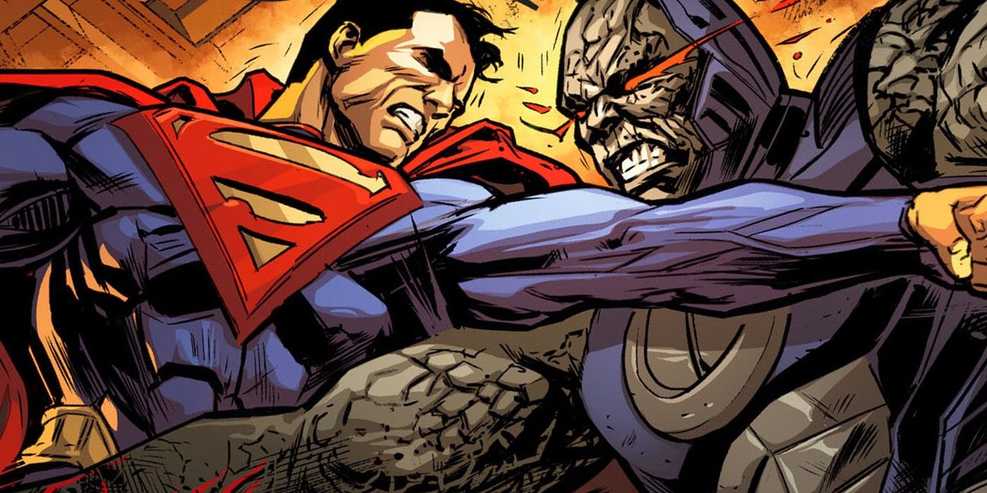 DC's Epic Superman vs Darkseid Feud Is Settled by Their Sons