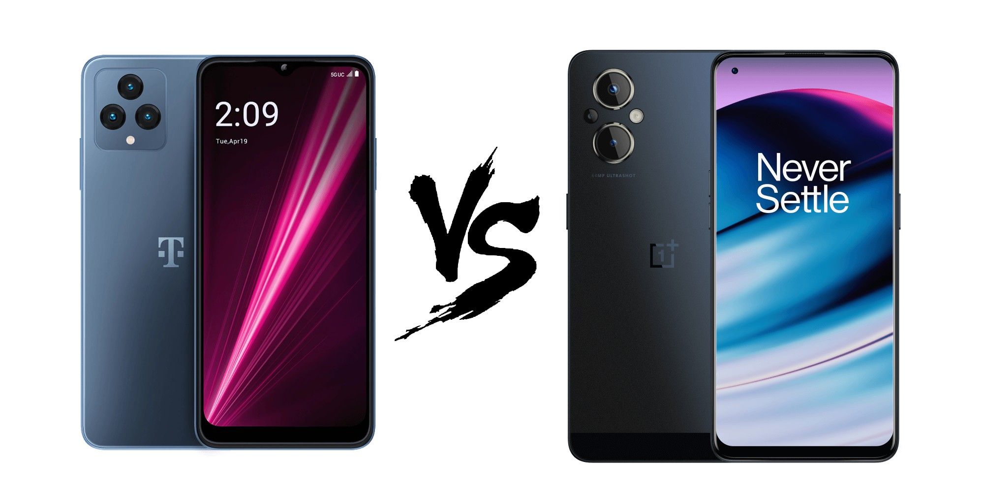 The T-Mobile REVVL 6 and OnePlus Nord N20 have 5G