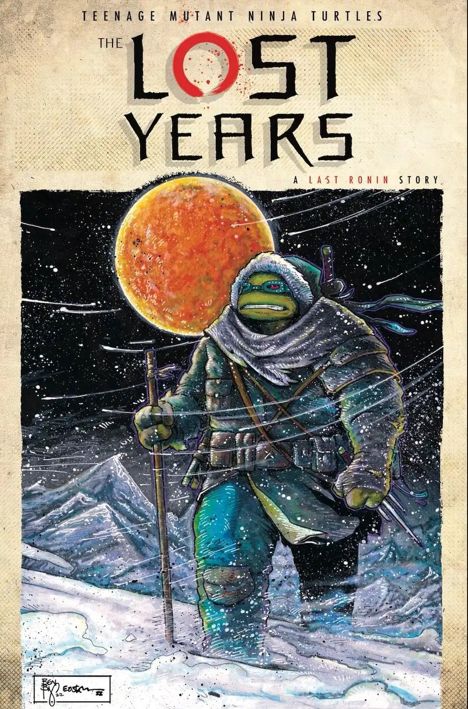 TMNT Lost Years Cover