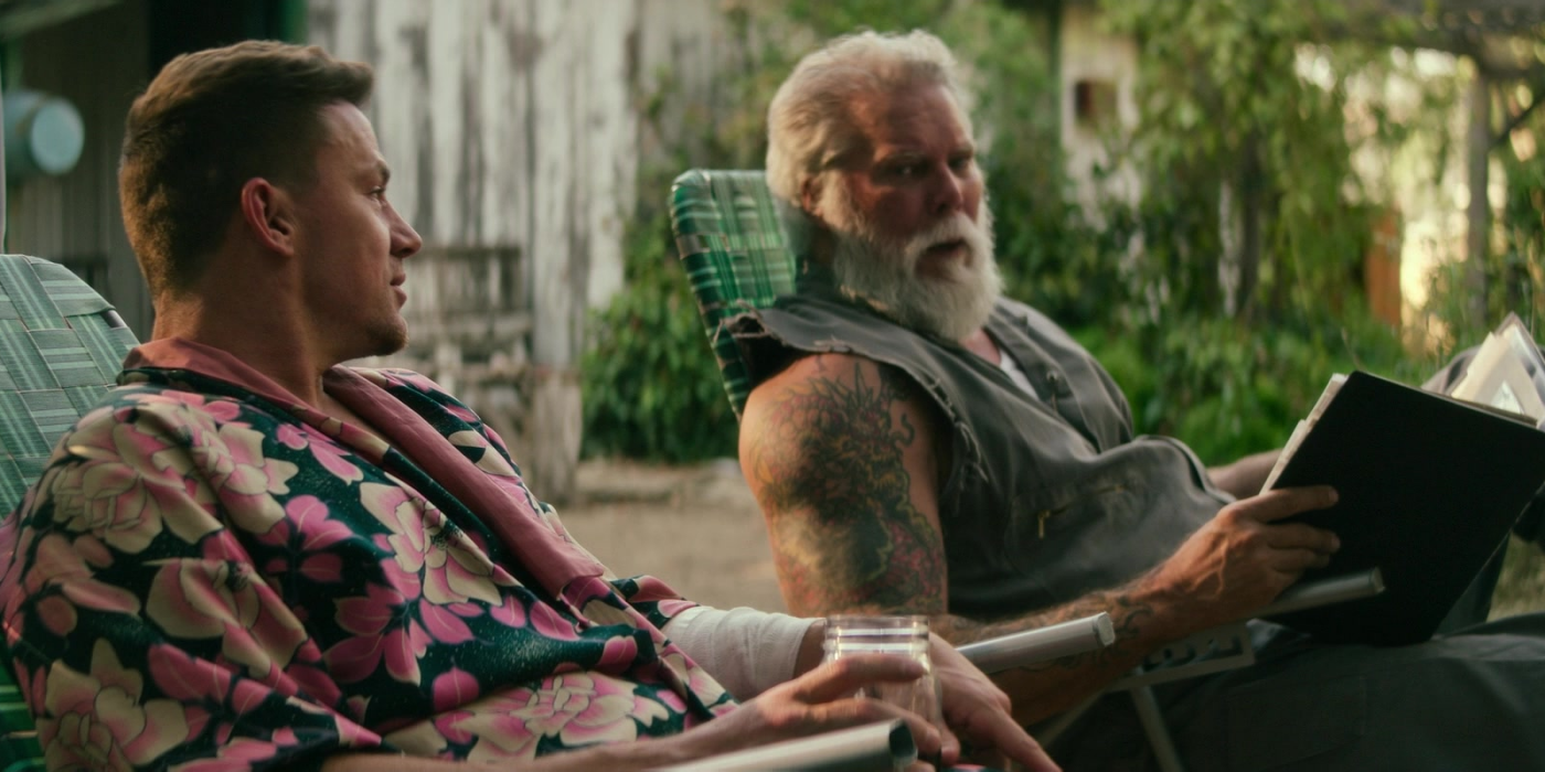 Kevin Nash and Channing Tatum in Dog (2022)