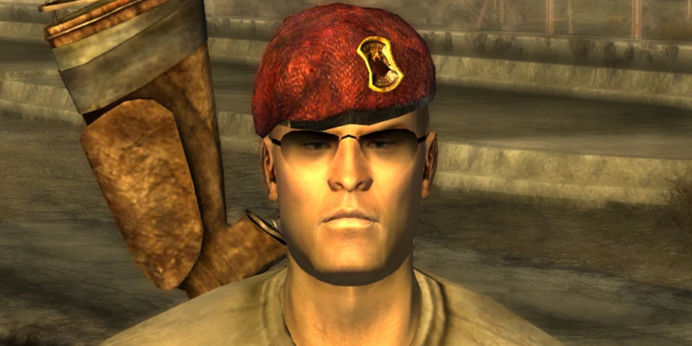 Craig Boone being a stoic soldier