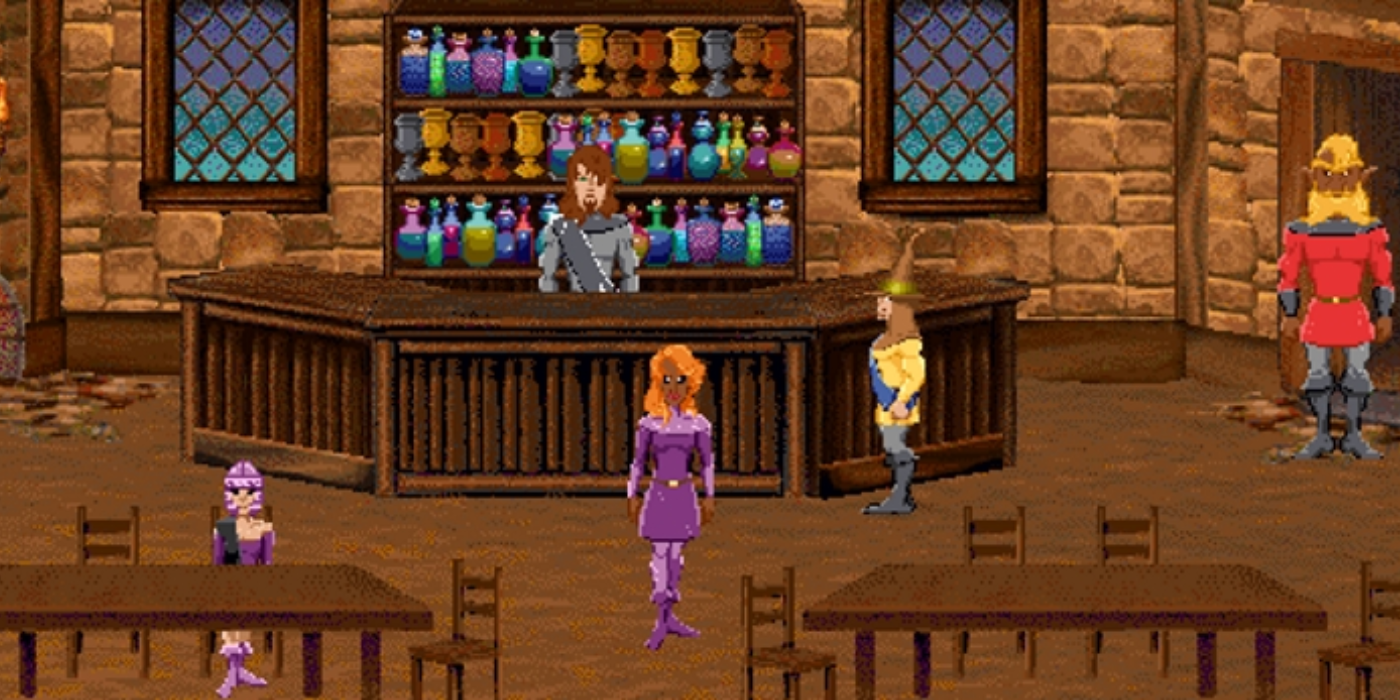 The Realm Online in a tavern