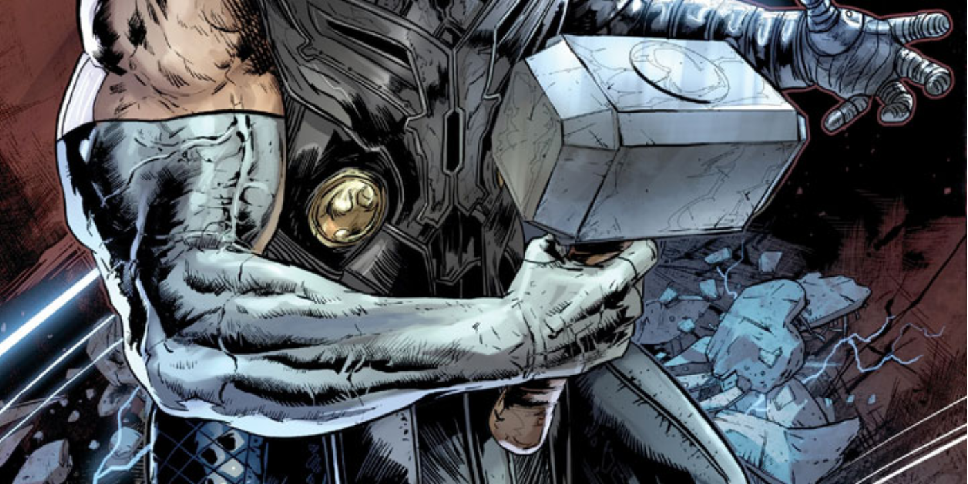 The Uru Destroyer Arm wielding Mjolnir