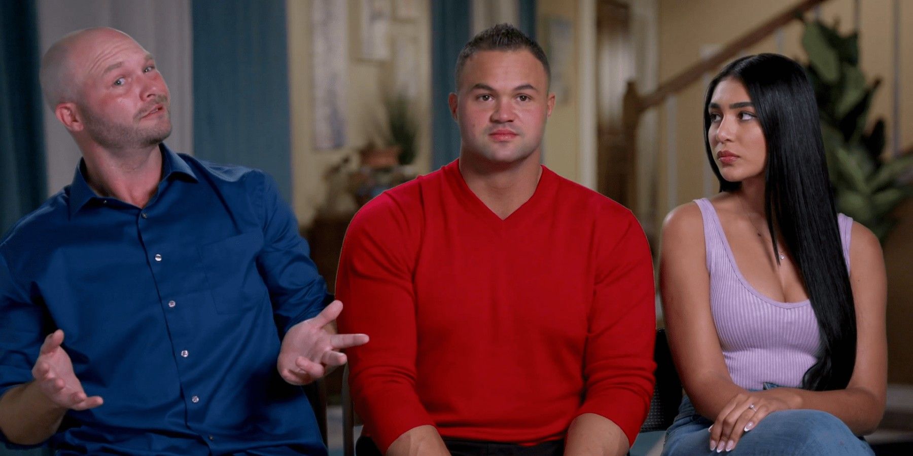 Patrick Mendes, Thaís Ramone, and John Mendes from 90 Day Fiancé Season 9
