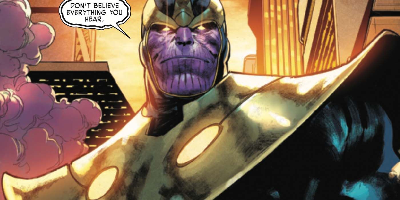 Thanos' Return From Death Is Bad News For The Marvel Universe