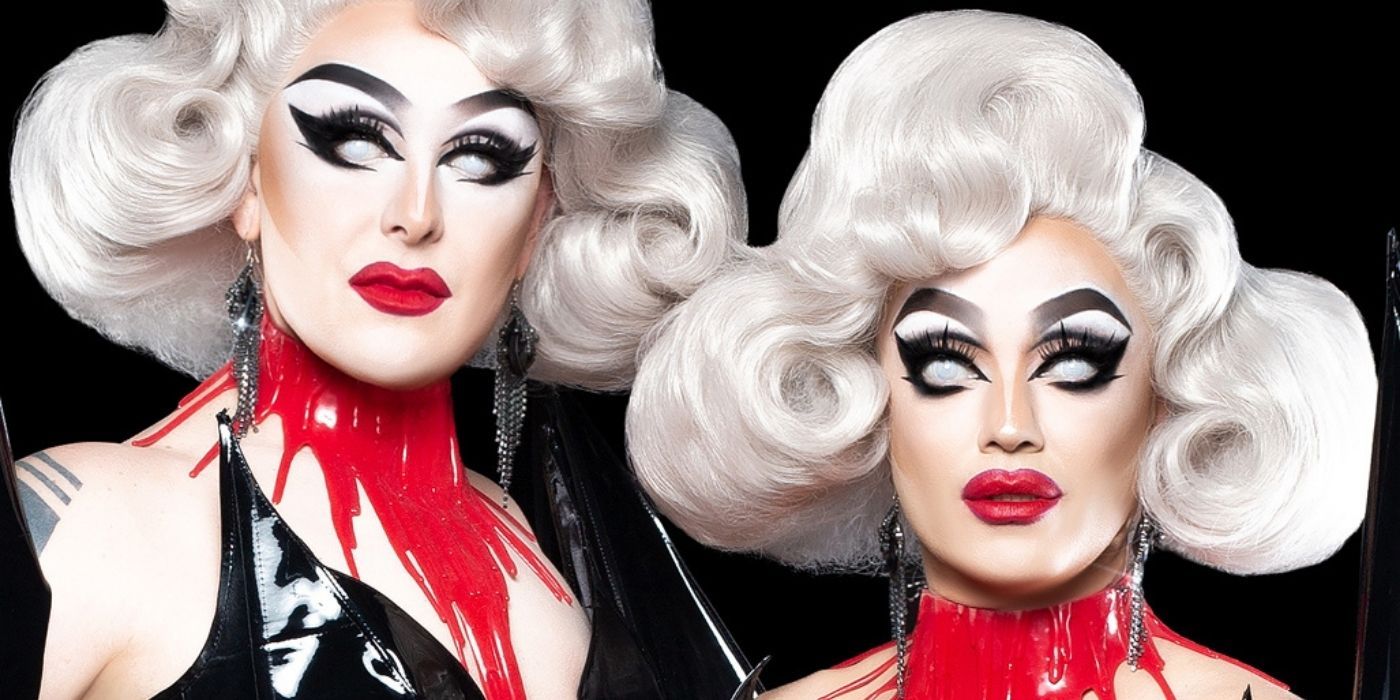 The Boulet Brothers posing together in The Boulet Brothers' Dragula.