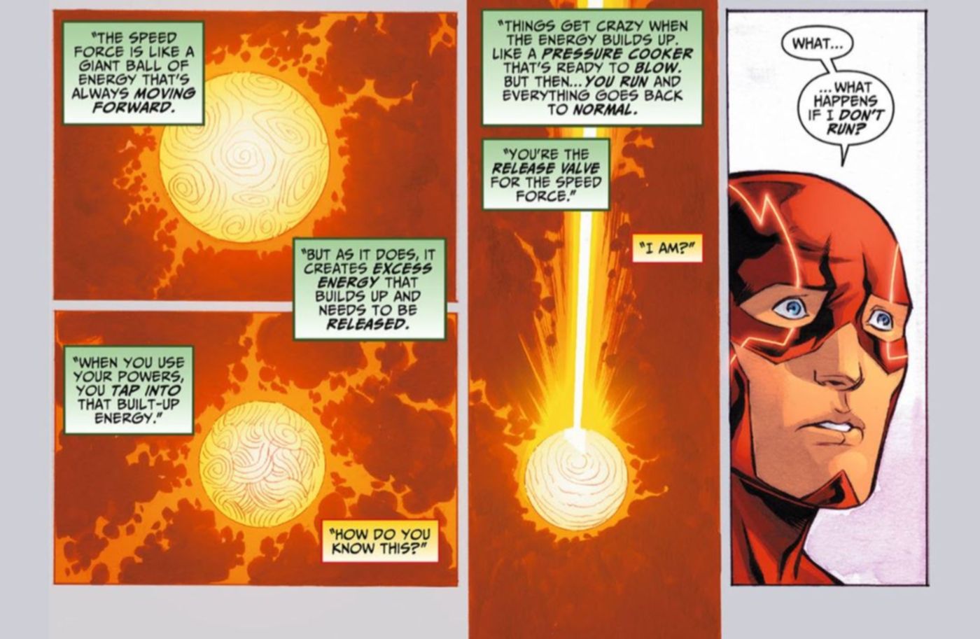 The Flash Speed Force Secret DC Comics