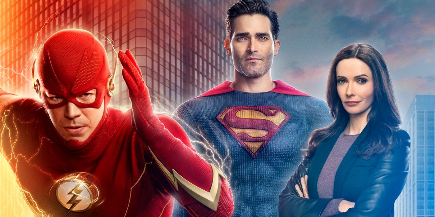 The Flash and Superman Lois Crossover In CW Arrowverse Poster