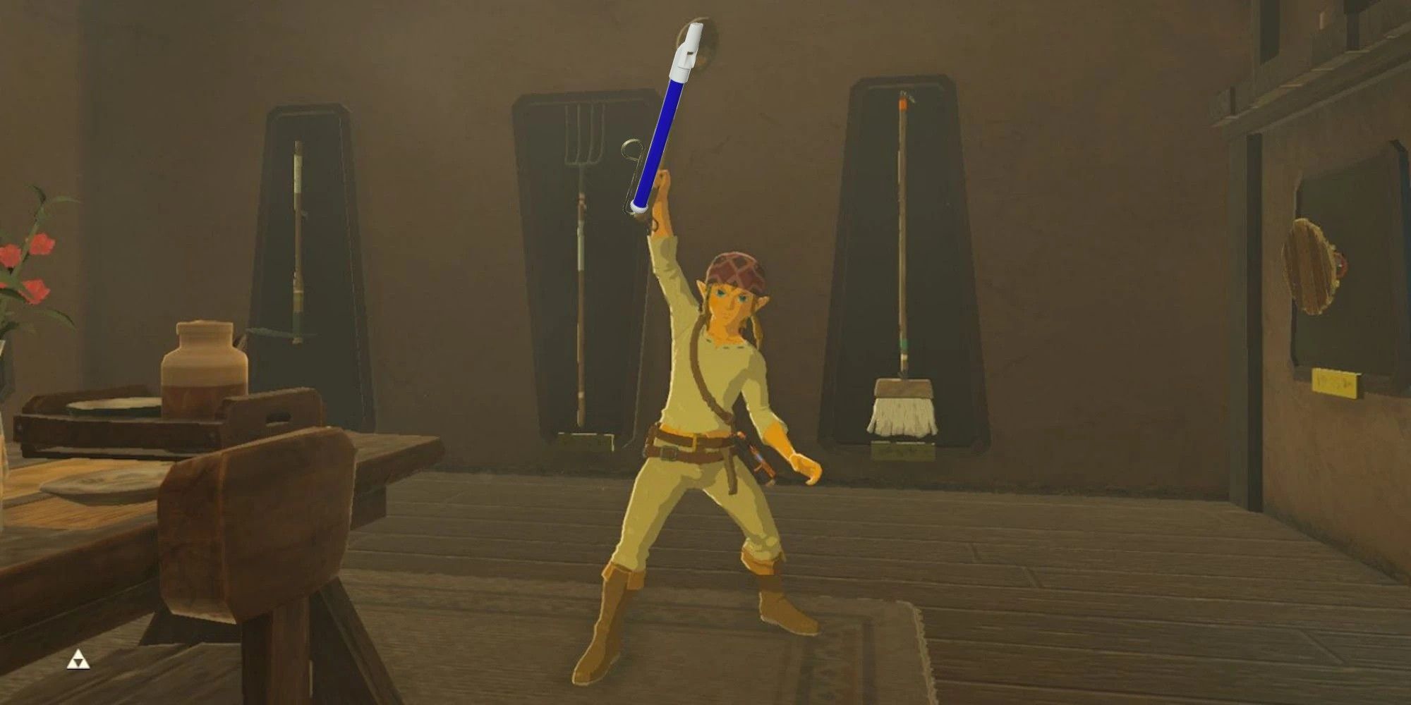 The Legend Of Zelda Link Holding Slide Whistle