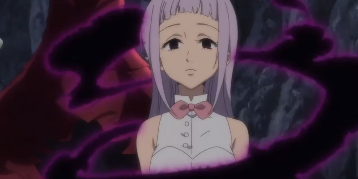 Image of The Seven Deadly Sins character and member of The 10 Commandments, Melascula of Faith.