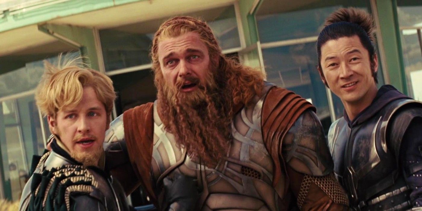 The Warriors Three in Marvels Thor