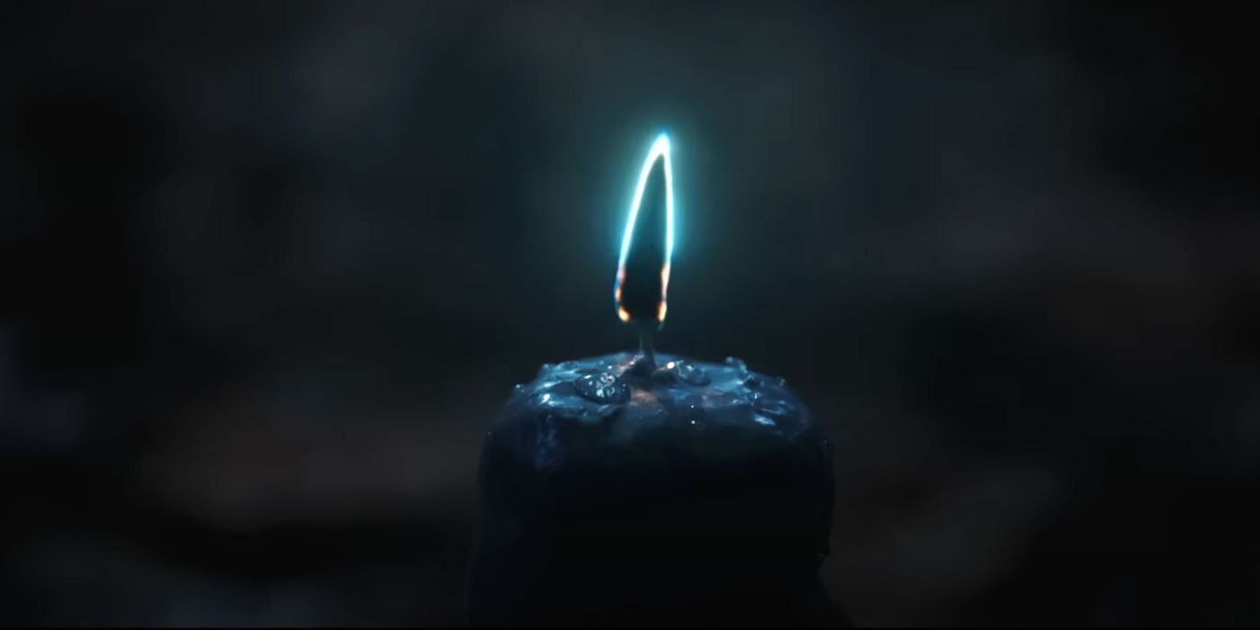 The black flamed candle in Hocus Pocus 2