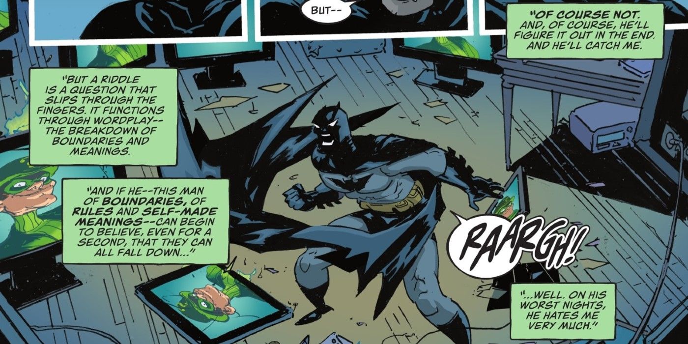 The reason Batman hates the Riddler