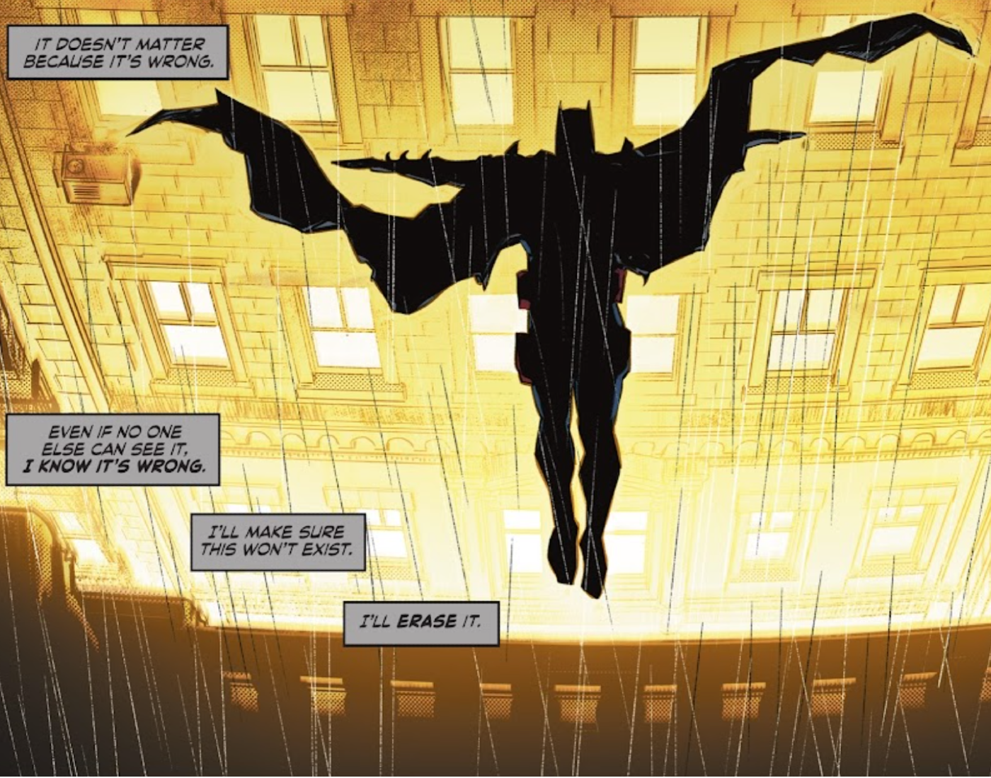 Thomas Wayne's Batman in Flashpoint Beyond #2.