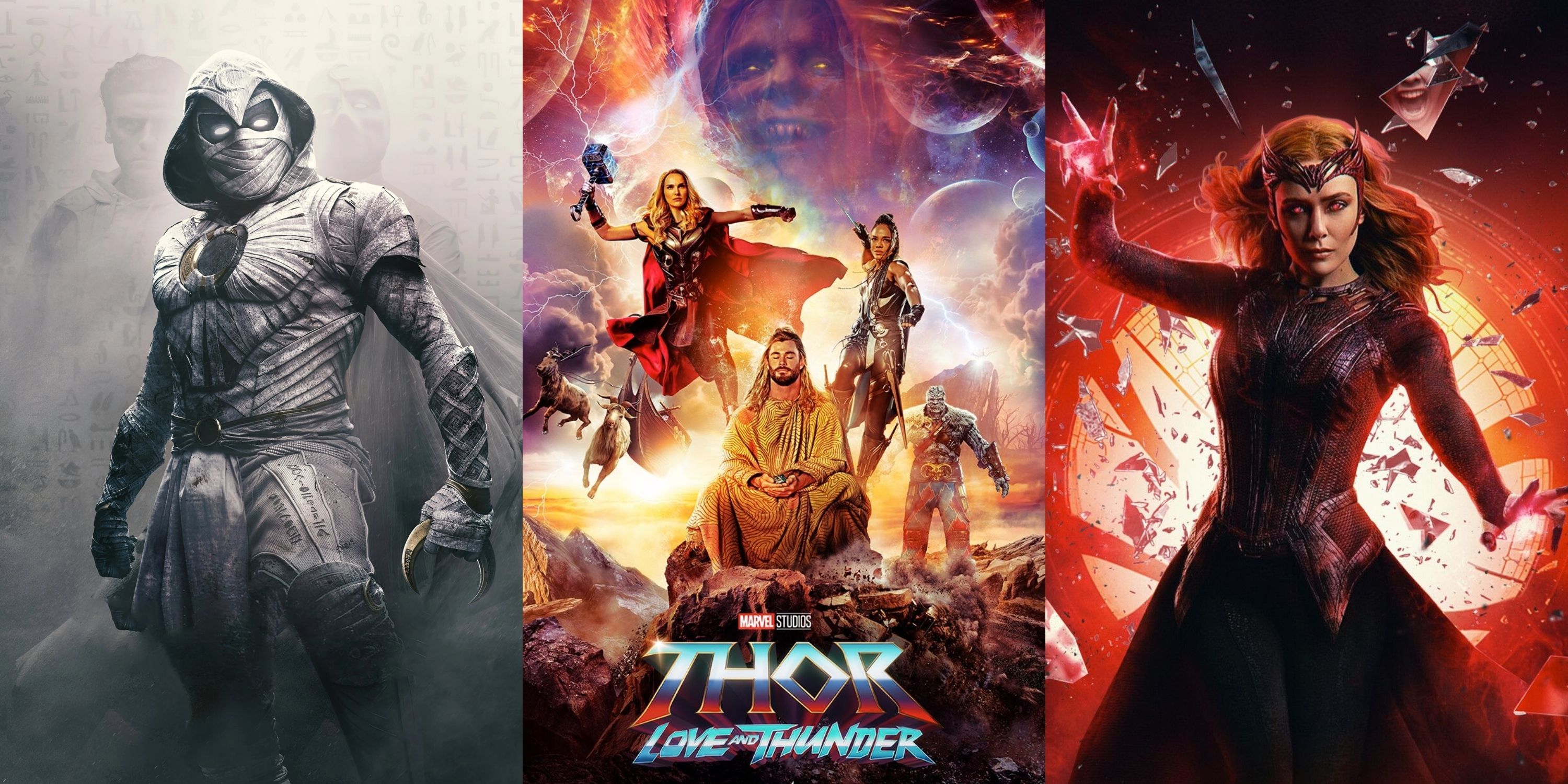 Who are the cosmic beings with cameos in Thor: Love and Thunder