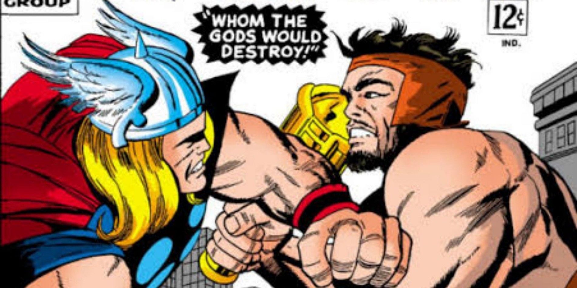 Thor And Hercules In The Marvel Comics