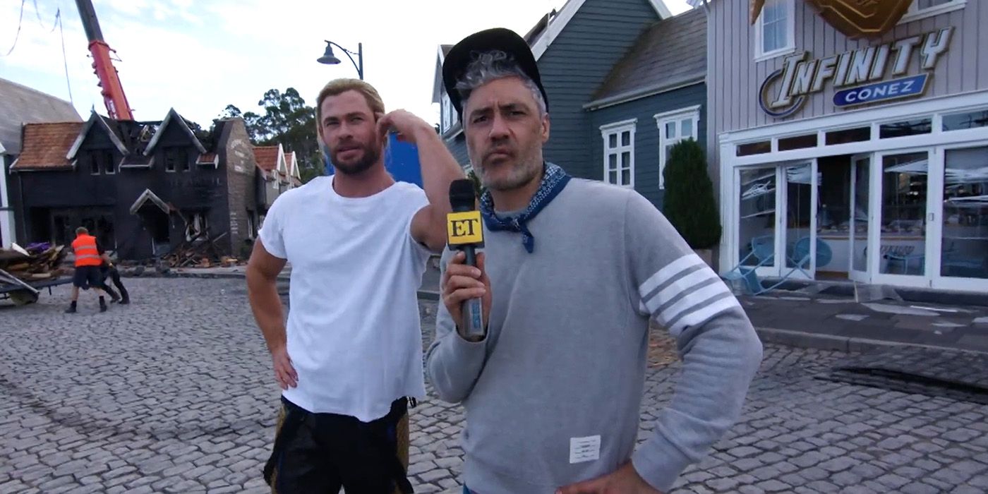 Hilarious Thor 4 Video Shows Chris Hemsworth Giving Tour Of Asgard Set