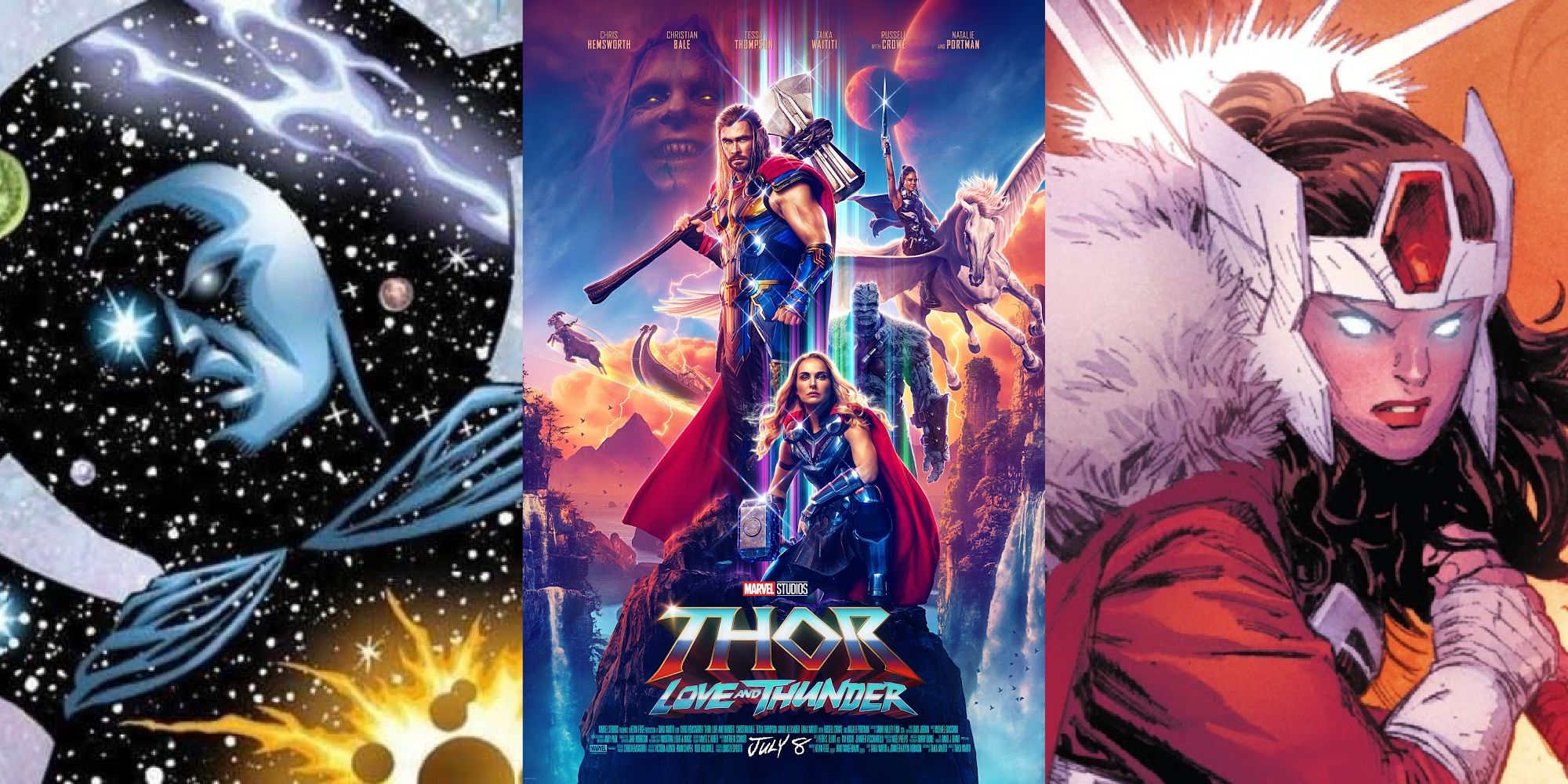 10 Best Comic Book References In Thor Love And Thunder