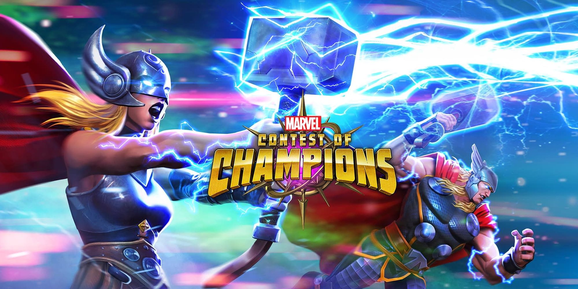 Thor Odinson and Jane Foster The Mighty Thor in Marvel Contest Of Champions