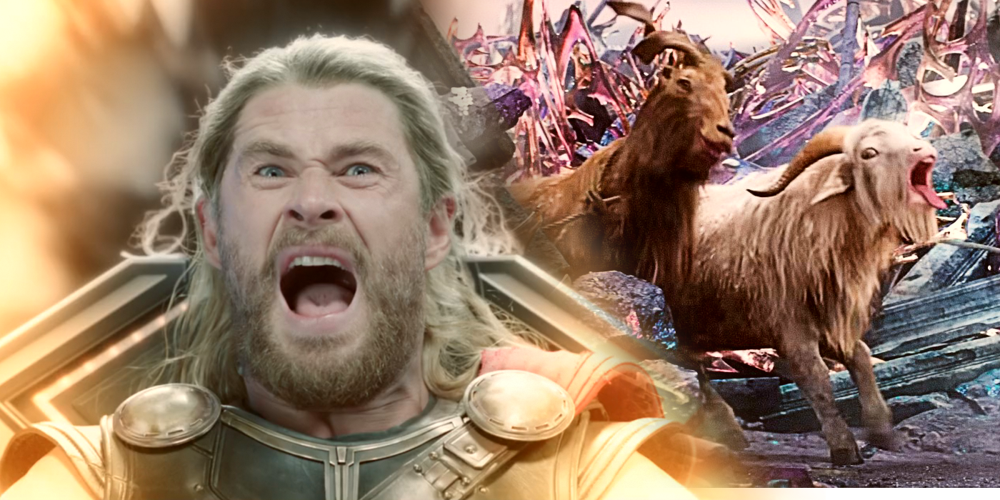 Thor Screaming In Thor Ragnarok And Thor Love And Thunder Screaming Goats