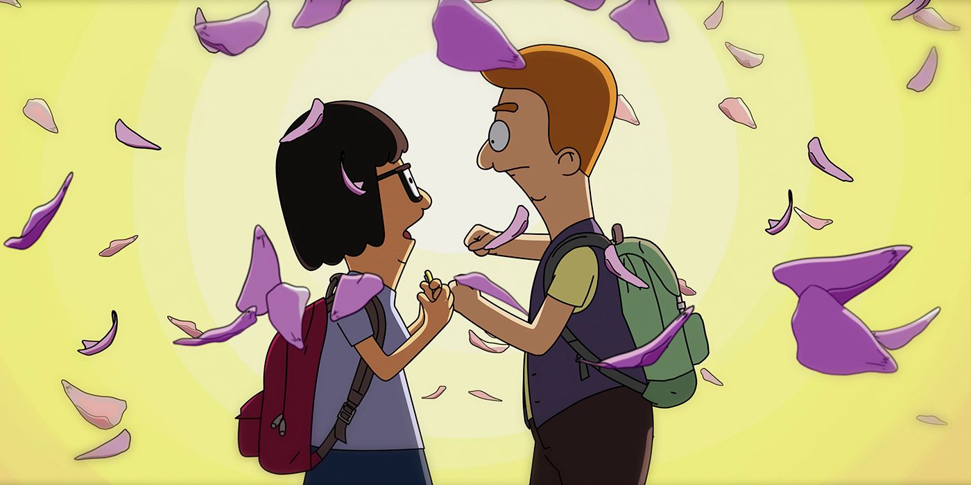 Tina and Jimmy Jr in The Bobs Burgers Movie