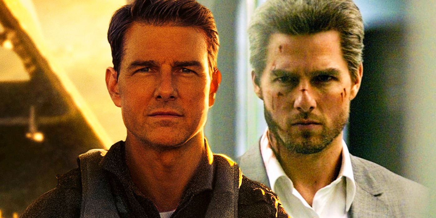 Tom Cruise in Top Gun 2 and Collateral