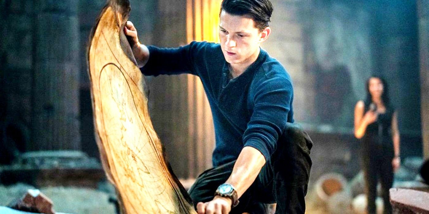 Tom Holland as Nathan in Uncharted