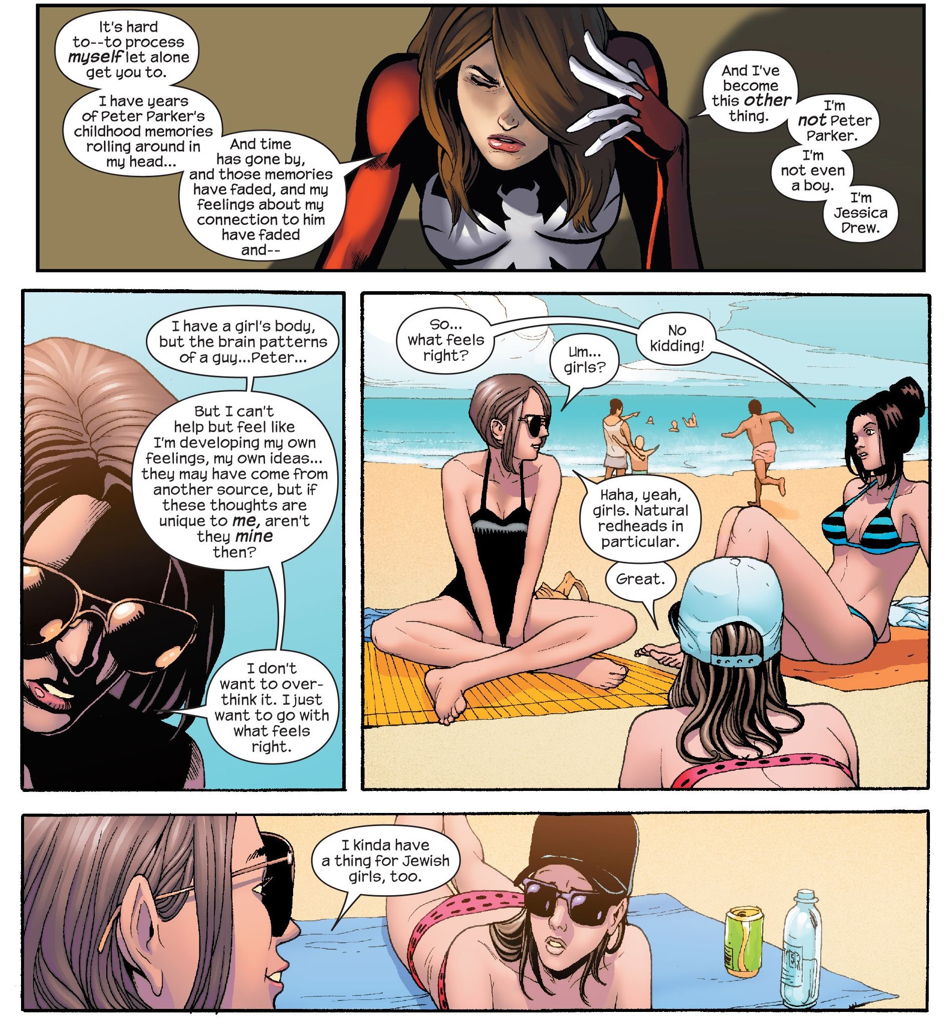 Ultimate Spider-Woman talks gender and sexuality.