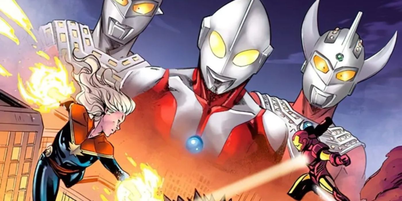 Ultraman Avengers Crossover Marvel Comics