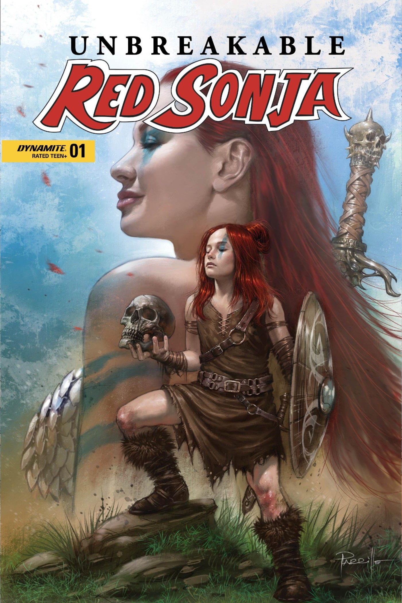 Unbreakable Red Sonja by Dynamite Comics