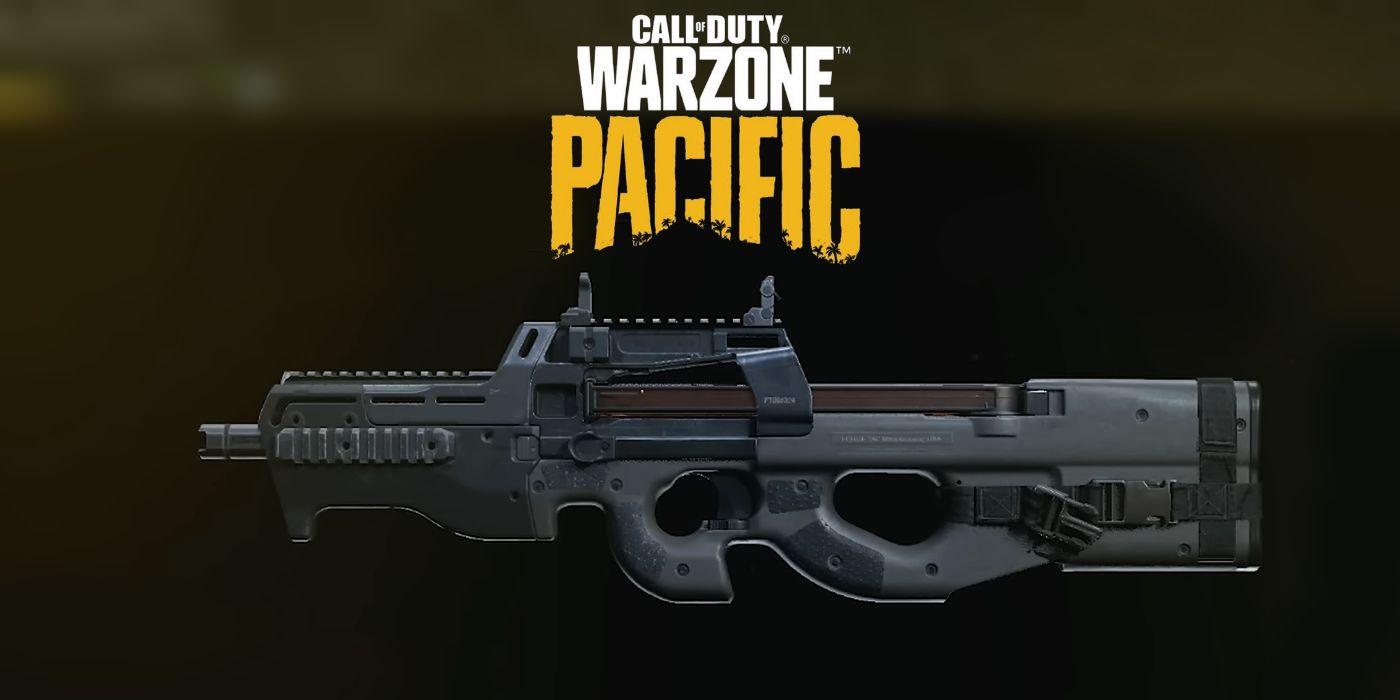 Using The P90 In Warzone Pacific Season 4