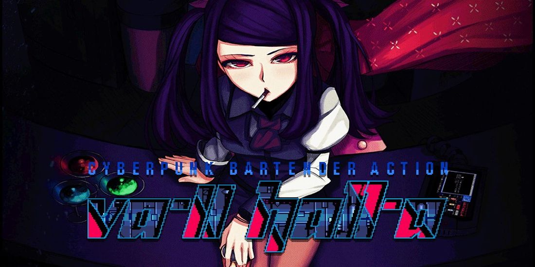 Art from the indie video game VA-11 Hall-A.