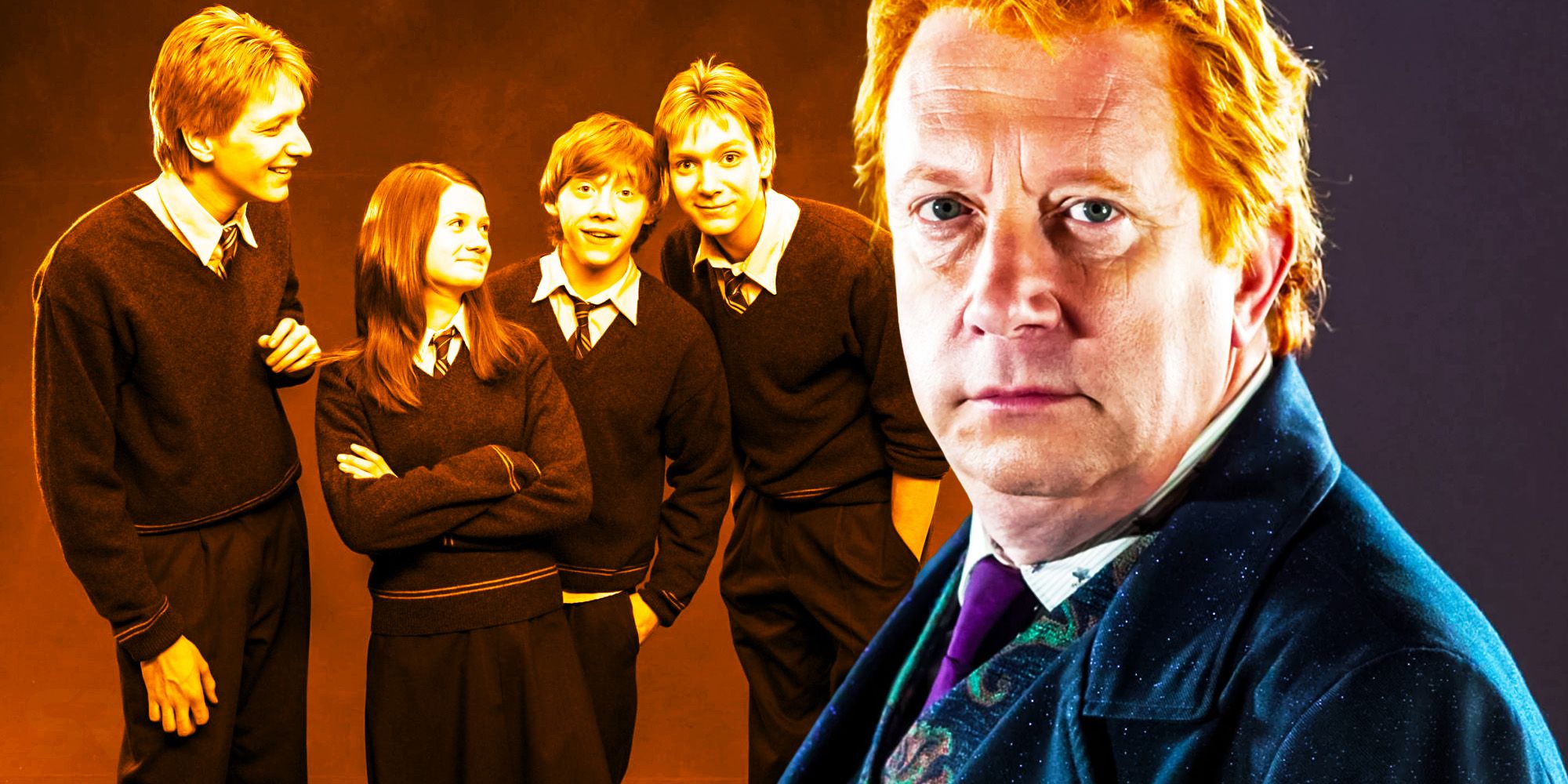 Why Harry potter movies cut charlie weasley