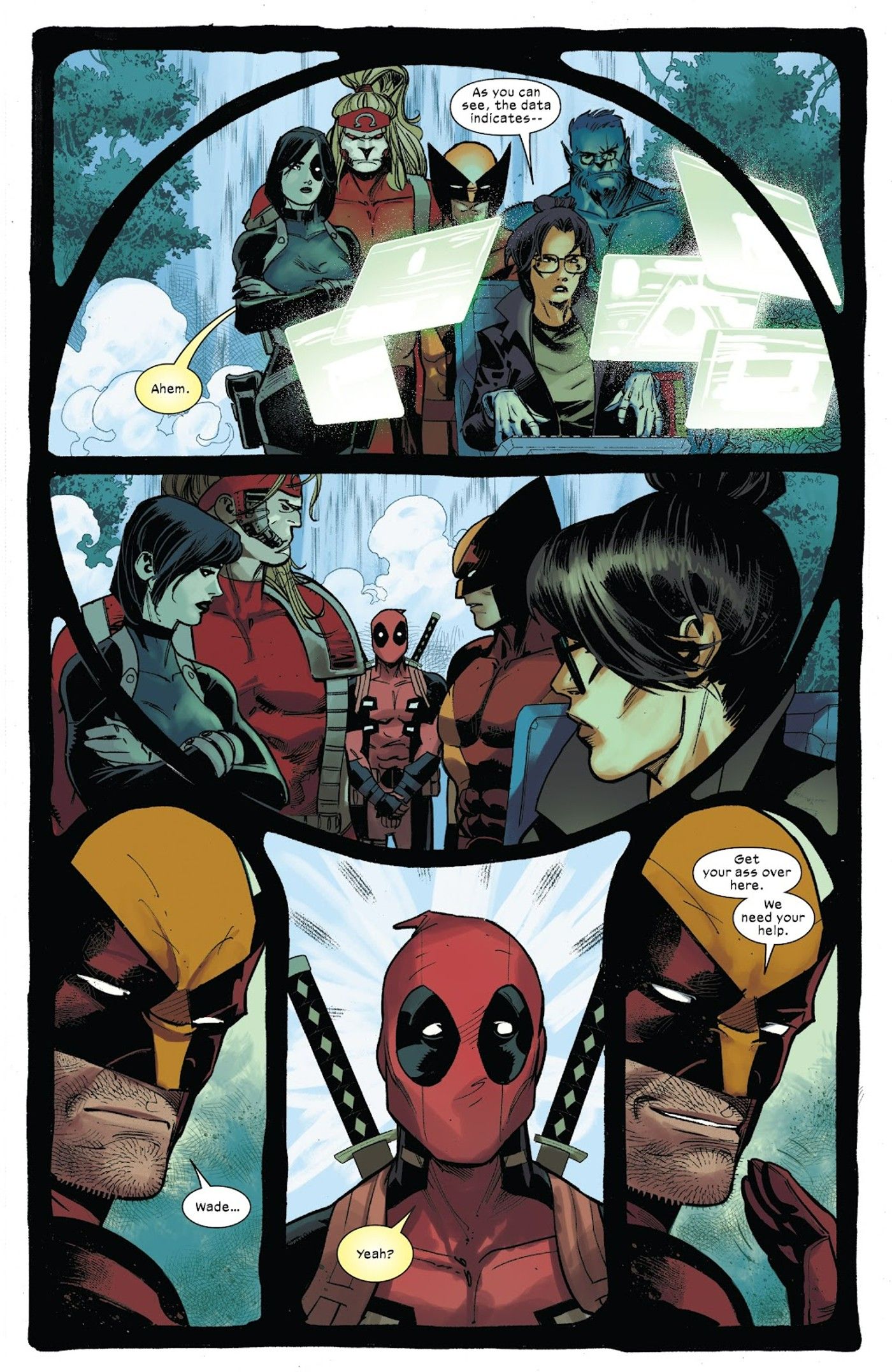 Wolverine 23 Deadpool Joins X Force