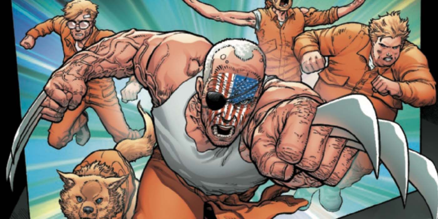 Wolverine Captain America Combination Hero