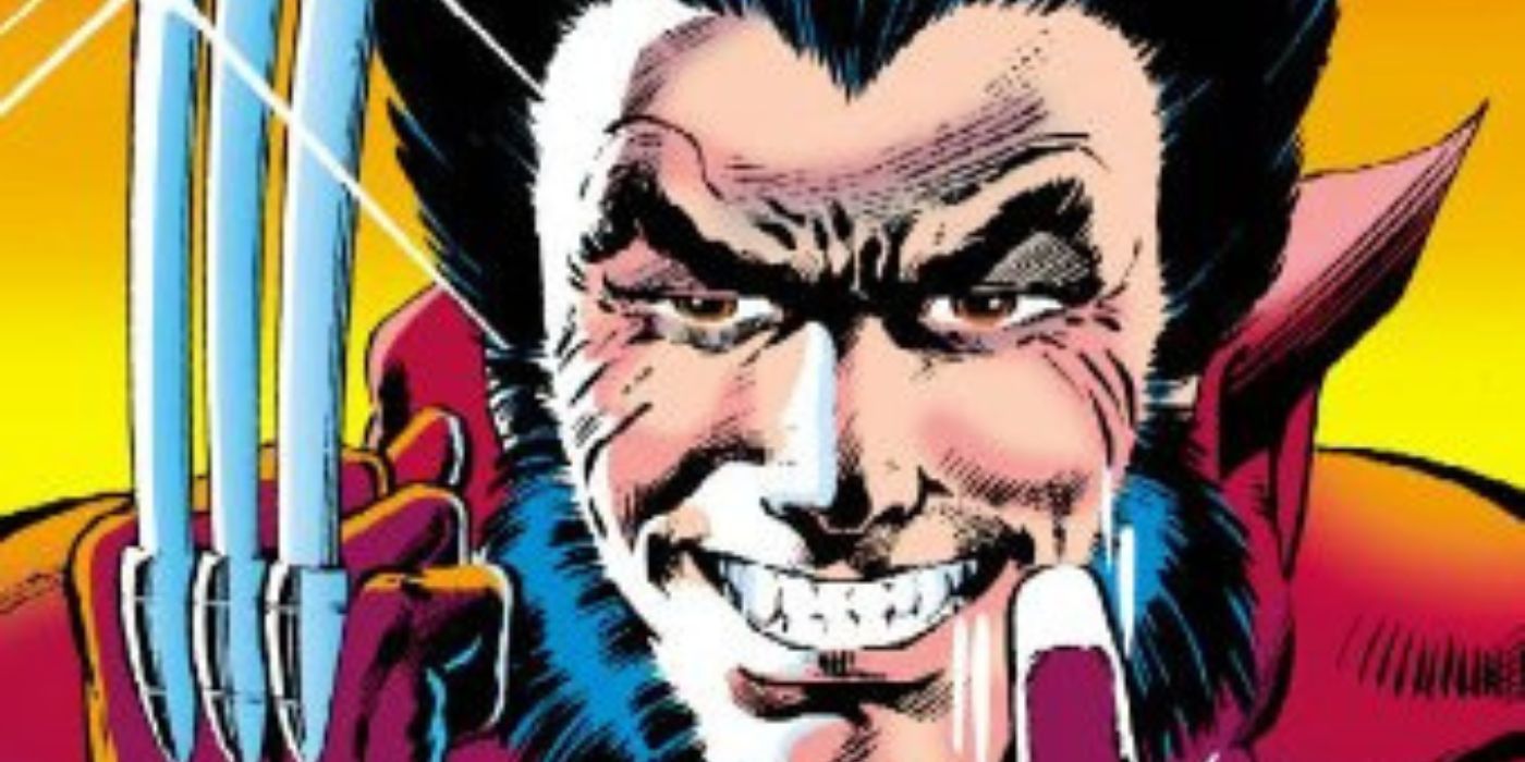 Wolverine smiling on the cover of an X-Men comic.